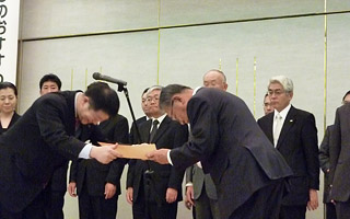 循環型社会形成推進功労者大臣表彰受賞について